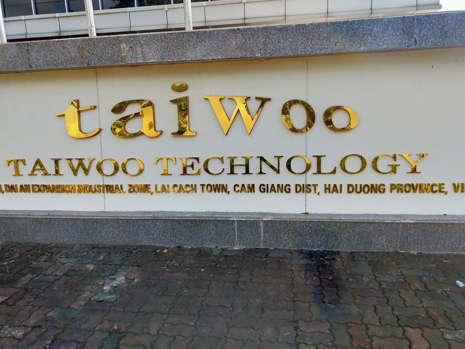 Lắp camera cho công ty taiwoo thuộc khu chế xuất khu công nghiệp Đại An Hải Dương